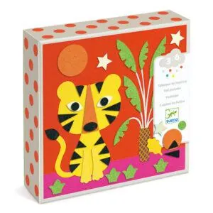 COFFRET TABLEAUX DE FEUTRINE - DOUCE NATURE - DJECO