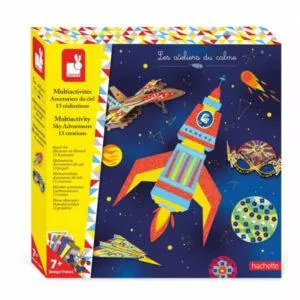 COFFRET CREATIF MULTI ACTIVITES - AVENTURIERS DU CIEL - JANOD