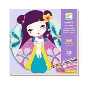 COFFRET PAILLETTES ET STRASS ONNANOKO - DJECO