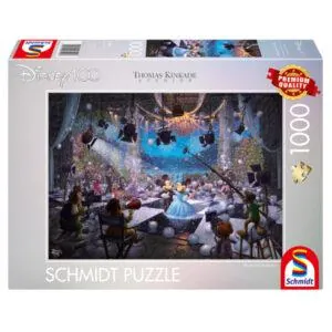 PUZZLE SCHMIDT DISNEY - T. KINKADE : 100 ANS CELEBRATION - 1000 PIECES