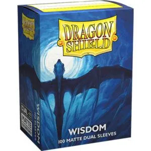 100 DRAGON SHIELD DUAL MATTE - WISDOM