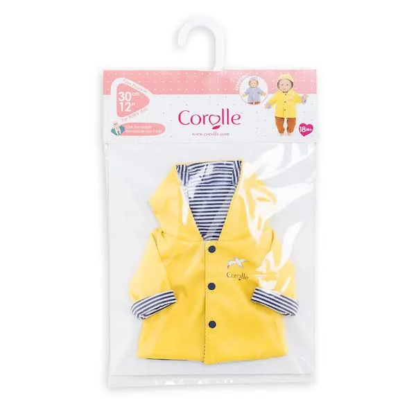 CIRE REVERSIBLE BORDS DE LOIRE - POUPON 30 CM - COROLLE