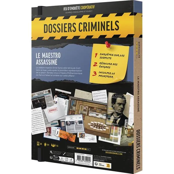 DOSSIERS CRIMINELS - LE MAESTRO ASSASSINÉ