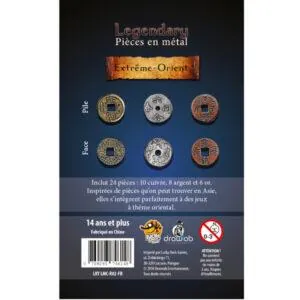 LEGENDARY METAL COINS – Set Extrême-Orient