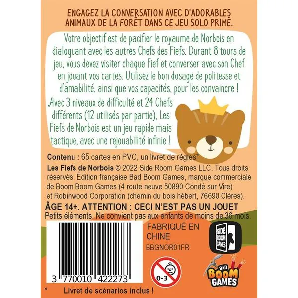 LES FIEFS DE NORBOIS