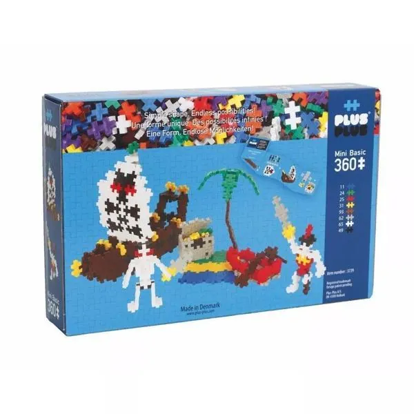 PLUS PLUS - LE TRESOR DES PIRATES - 360 PIECES – Image 8
