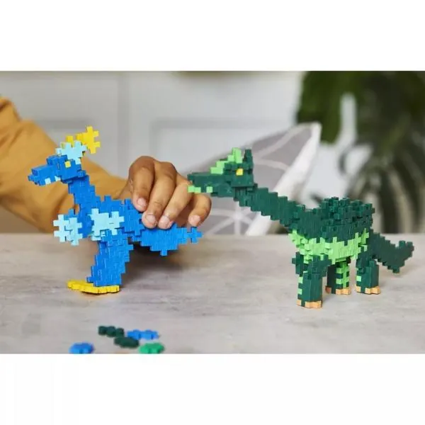 PLUS PLUS - KIT DECOUVERTE - DINOSAURES - 600 PIECES – Image 3