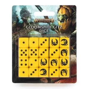 WARHAMMER AGE OF SIGMAR - GLOOMSPITE GITZ - DICE SET