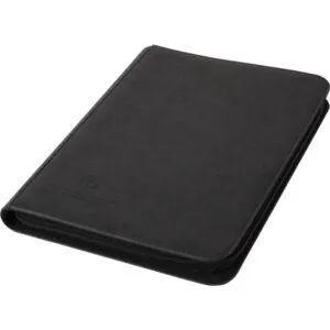 WISEGUARD XL ZIP BINDER 360 CARTES BLACK