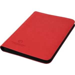WISEGUARD XL ZIP BINDER 360 CARTES RED