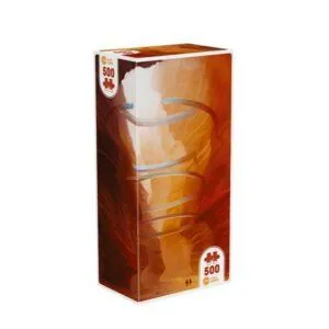 PUZZLE IELLO UNIVERSE - M. ALONSO : DESERT RINGS - 500 PIECES