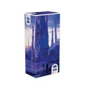 PUZZLE IELLO UNIVERSE - R. LACOSTE : STEEPLES - 500 PIECES