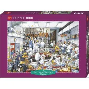 PUZZLE HEYE CARTOON CLASSICS - R. BLACHON : CREATIVE COOKS - 1000 PIECES