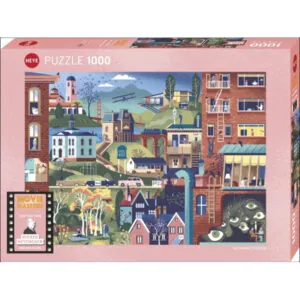 PUZZLE HEYE - MOVIE MASTERS - A. CLERISSE : ALFRED HITCHCOCK FILMS - 1000 PIECES