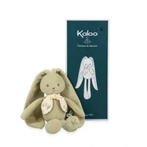 PANTIN LAPIN VERT LAPINOO 25 CM - KALOO