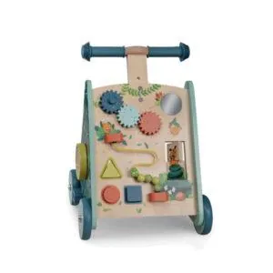 CHARIOT DE MARCHE D'ACTIVITES - DANS LA JUNGLE - MOULIN ROTY