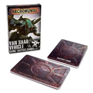 NECROMUNDA - GANG TACTICS CARDS - VAN SAAR VEHICLE (VO)