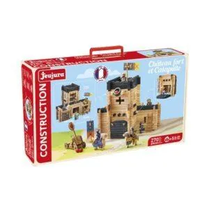 CHATEAU FORT ET CATAPULTE - 270 PIECES - JEUJURA