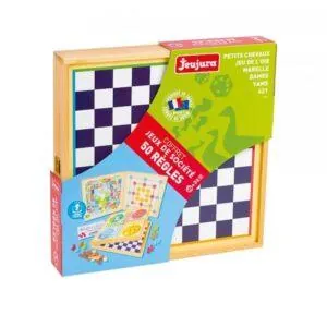 COFFRET DE JEUX CLASSIQUES - 50 REGLES - JEUJURA