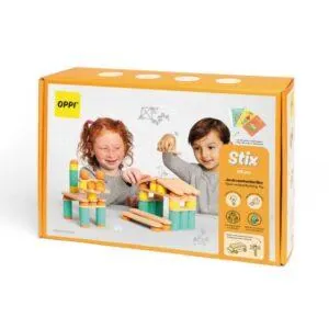 KIT DE CONSTRUCTION STIX - 108 PIECES - OPPI