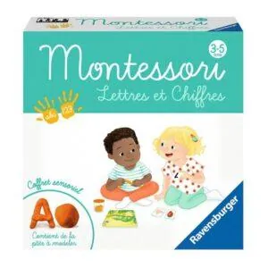 COFFRET MONTESSORI LETTRES ET CHIFFRES - RAVENSBURGER