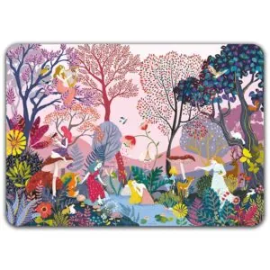 SET DE TABLE - FORET ENCHANTEE - CARTES D'ART