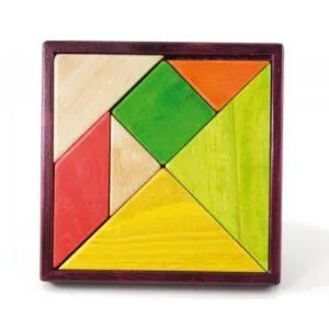 TANGRAM BOIS 18 CM - JEUJURA
