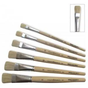 PRINCE AUGUST - BROSSE PLATE SOIE DE PORC N12