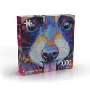 PUZZLE ABI GAMES : COLOFUL RACCOON - 1000 PIECES