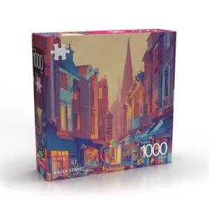 PUZZLE ABI GAMES : BRUSH STREET - 1000 PIECES