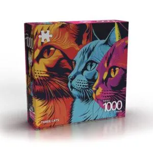 PUZZLE ABI GAMES : THREE CATS - 1000 PIECES