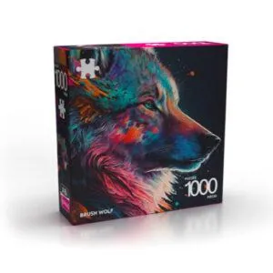 PUZZLE ABI GAMES : BRUSH WOLF - 1000 PIECES