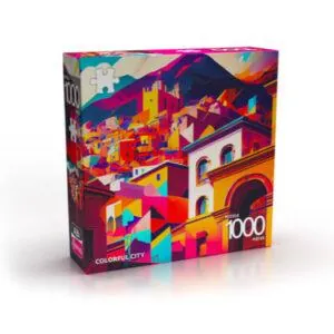 PUZZLE ABI GAMES : COLORFUL CITY - 1000 PIECES