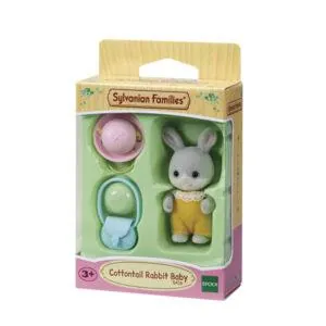 BEBE LAPIN GRIS - SYLVANIAN FAMILIES