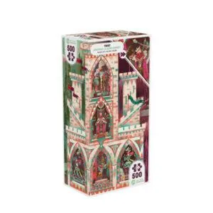 PUZZLE IELLO TWIST - K. J. MOUNTFORD : VISITE ROYALE - 500 PIECES