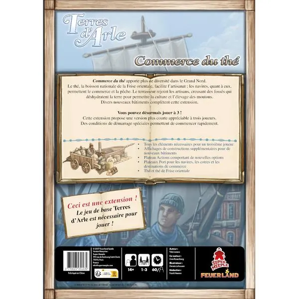TERRES D’ARLE – Extension Commerce du Thé