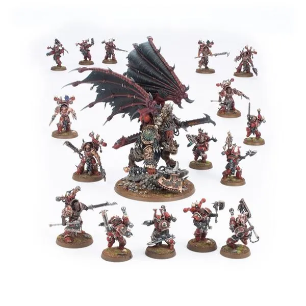 WARHAMMER 40K - WORLD EATERS - EXALTED OF THE RED ANGEL : EXALTÉS DE L'ANGE ROUGE