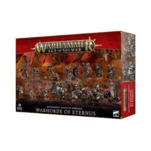 WARHAMMER AGE OF SIGMAR - BATTLEFORCE - SLAVES TO DARKNESS - WARHORDE OF ETERNUS : HORDE DE GUERRE D'ÉTERNUS DES ESCLAVES DES TÉNÈBRES