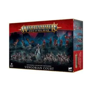 WARHAMMER AGE OF SIGMAR - BATTLEFORCE - SOULBLIGHT GRAVELORDS - VENGORIAN COURT : COUR VENGORIENNE DES SEIGNEURS RUINEMÂNES