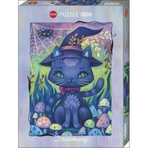 PUZZLE HEYE DREAMING : CHAT SORCIER - 1000 PIECES