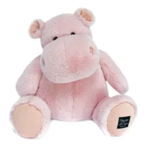 PELUCHE HIPPO HIP’PIE - ROSE POUDRE - HISTOIRE OURS