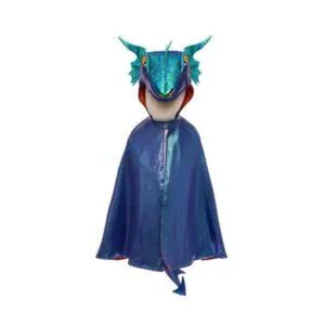 CAPE DE DRAGON BLEUE 3/4ANS - GREAT PRETENDERS