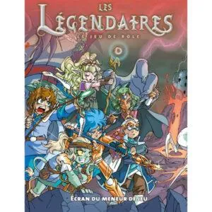 LES LÉGENDAIRES - L'ÉCRAN DE JEU