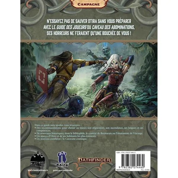 PF2 - LE CAVEAU DES ABOMINATIONS GUIDE DU JOUEUR