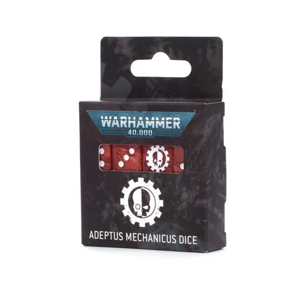 WARHAMMER 40K - ADEPTUS MECHANICUS - DICE SET