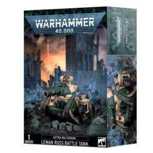 WARHAMMER 40K - ASTRA MILITARUM - LEMAN RUSS BATTLE TANK
