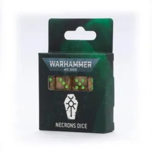 WARHAMMER 40K - NÉCRONS - DICE SET