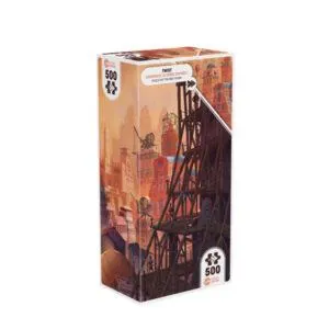 PUZZLE IELLO TWIST - E. ROTIVAL : ANCIENT CITY - 500 PIECES