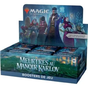 MAGIC - MEURTRES AU MANOIR KARLOV - BOÎTE DE 36 BOOSTERS DE JEU