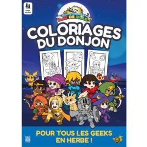 MON PREMIER JEU DE ROLE Une aventure à colorier – Coloriages du Donjon